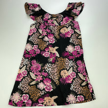 Load image into Gallery viewer, Girls Mango, floral cotton casual dress, FUC, size 10, L: 64cm