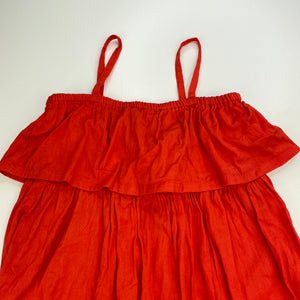 Girls Anko, cotton casual summer dress, EUC, size 5, L: 58cm
