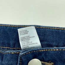 Load image into Gallery viewer, Girls Clothing &amp; Co, stretch denim jean shorts, adjustable, EUC, size 12,  
