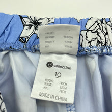 Load image into Gallery viewer, Girls B Collection, dual layer floral shorts, elasticated, GUC, size 10,  