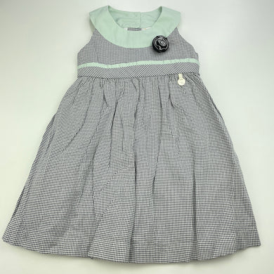 Girls Trudy & Teddy, cotton lined party dress, GUC, size 3, L: 52cm
