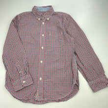 Load image into Gallery viewer, Boys H&amp;M, checked cotton long sleeve shirt, GUC, size 8,  