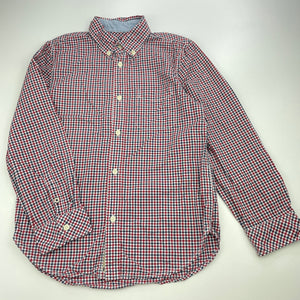 Boys H&M, checked cotton long sleeve shirt, GUC, size 8,  