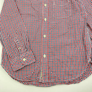 Boys H&M, checked cotton long sleeve shirt, GUC, size 8,  
