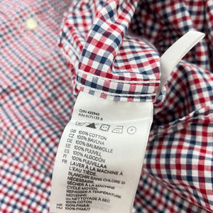 Boys H&M, checked cotton long sleeve shirt, GUC, size 8,  