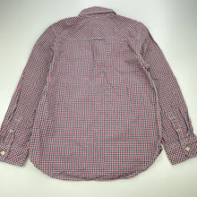 Load image into Gallery viewer, Boys H&amp;M, checked cotton long sleeve shirt, GUC, size 8,  