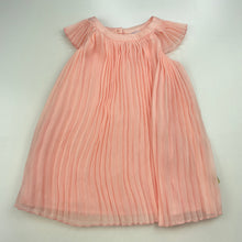 Load image into Gallery viewer, Girls Target, lined lightweight pleated party dress, EUC, size 00, L: 40cm