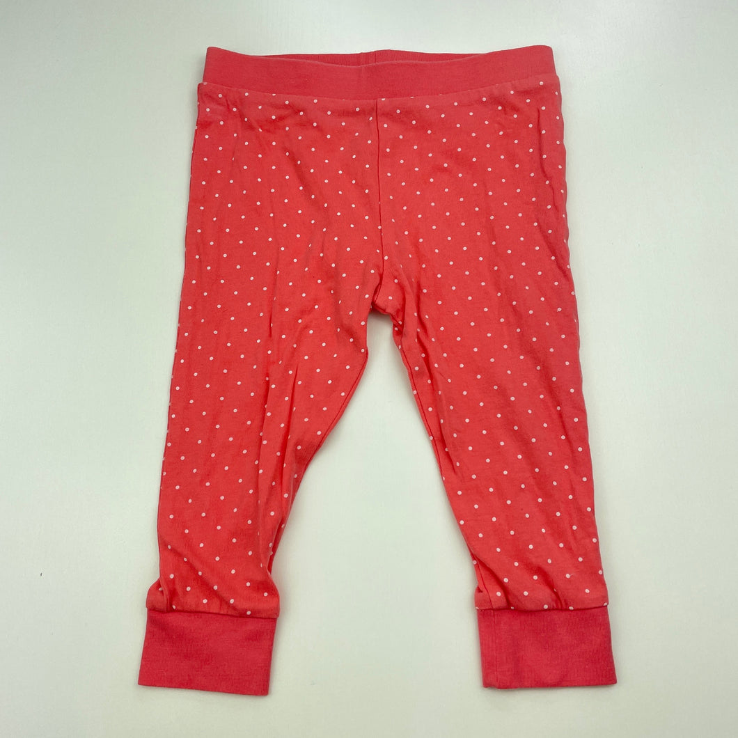 Girls Target, pink stretchy leggings / bottoms, GUC, size 0,  