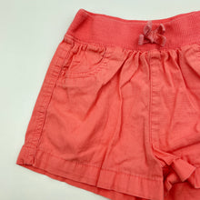Load image into Gallery viewer, Girls Tiny Little Wonders, lightweight cotton shorts, elasticated, GUC, size 0,  