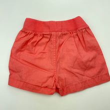 Load image into Gallery viewer, Girls Tiny Little Wonders, lightweight cotton shorts, elasticated, GUC, size 0,  