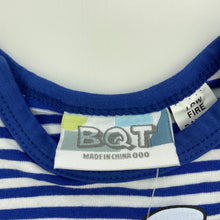 Load image into Gallery viewer, Boys BQT, blue stripe bodysuit / romper, koala, NEW, size 000,  