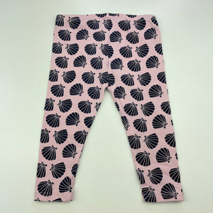 Girls Target, pink & navy leggings / bottoms, GUC, size 0,  