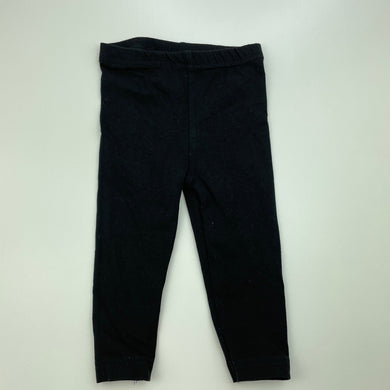 Girls Dymples, black stretchy leggings / bottoms, EUC, size 000,  