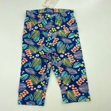 Load image into Gallery viewer, Girls Charlie &amp; Me, colourful stretchy leggings / bottoms, NEW, size 000,  