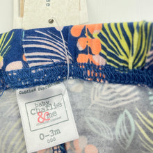 Load image into Gallery viewer, Girls Charlie &amp; Me, colourful stretchy leggings / bottoms, NEW, size 000,  