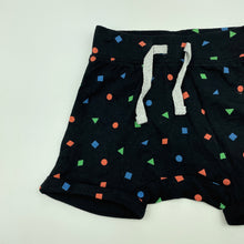 Load image into Gallery viewer, unisex Dymples, cotton casual shorts, elasticated, EUC, size 00,  