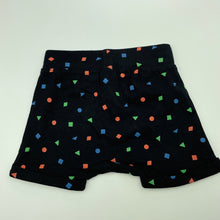 Load image into Gallery viewer, unisex Dymples, cotton casual shorts, elasticated, EUC, size 00,  