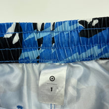 Load image into Gallery viewer, Boys Target, lightweight board shorts, elasticated, GUC, size 1,  