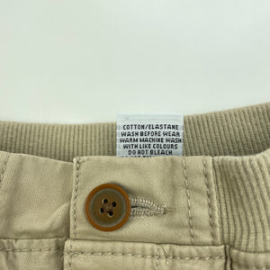 Boys Target, stretch cotton chino pants, elasticated, EUC, size 1,  