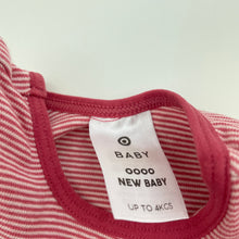 Load image into Gallery viewer, unisex Target, striped cotton singlet top, GUC, size 0000,  