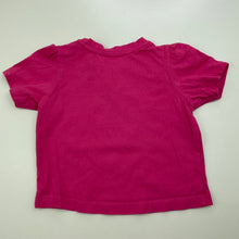 Load image into Gallery viewer, Girls Dymples, pink cotton t-shirt / top, GUC, size 00,  
