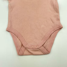 Load image into Gallery viewer, Girls Baby Berry, pink cotton bodysuit / romper, GUC, size 000,  