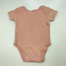 Load image into Gallery viewer, Girls Baby Berry, pink cotton bodysuit / romper, GUC, size 000,  