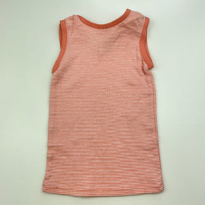 Girls Target, striped cotton singlet top, EUC, size 000,  