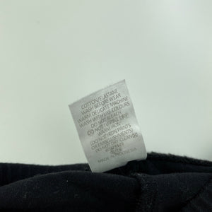 Girls Target, black stretchy leggings / bottoms, GUC, size 000,  