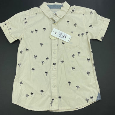 Boys Target, cotton short sleeve shirt, NEW, size 6,  
