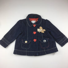 Load image into Gallery viewer, Girls Next, cotton lined denim jacket, EUC, size 1