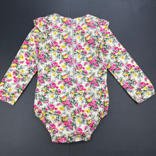 Load image into Gallery viewer, Girls Lissy Rose, lined floral cotton romper, EUC, size 2,  