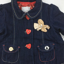 Load image into Gallery viewer, Girls Next, cotton lined denim jacket, EUC, size 1