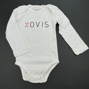 Boys Smile, XOVIS cotton bodysuit / romper, GUC, size 0-1,  