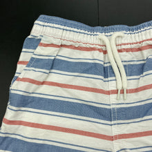 Load image into Gallery viewer, Boys Anko, striped cotton shorts, elasticated, EUC, size 6,  