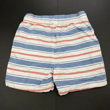 Load image into Gallery viewer, Boys Anko, striped cotton shorts, elasticated, EUC, size 6,  