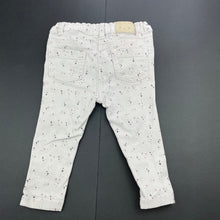 Load image into Gallery viewer, Girls Anko, floral stretch cotton pants, adjustable, GUC, size 00,  