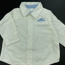 Load image into Gallery viewer, Boys Dymples, lightweight cotton long sleeve shirt, EUC, size 00,  