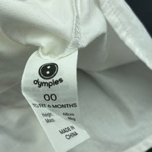 Load image into Gallery viewer, Boys Dymples, lightweight cotton long sleeve shirt, EUC, size 00,  