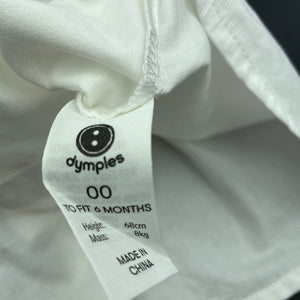 Boys Dymples, lightweight cotton long sleeve shirt, EUC, size 00,  
