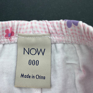 Girls Now, cotton shorts, elasticated, FUC, size 000,  