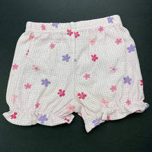 Load image into Gallery viewer, Girls Now, cotton shorts, elasticated, FUC, size 000,  