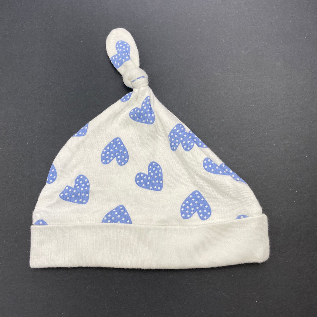 unisex Kids & Co, cotton hat / beanie, EUC, size 00,  