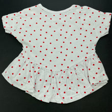 Load image into Gallery viewer, Girls Baby Berry, cotton Christmas t-shirt / top, EUC, size 000,  
