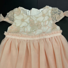 Load image into Gallery viewer, Girls Dymples, lined tulle party dress, FUC, size 0, L: 41cm