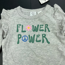 Load image into Gallery viewer, Girls Cotton On, grey marle bodysuit / romper, NEW, size 00,  
