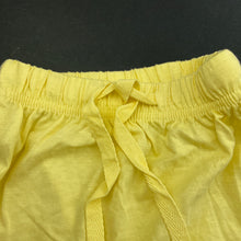Load image into Gallery viewer, unisex Baby Berry, yellow cotton shorts, elasticated, EUC, size 000,  
