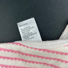 Load image into Gallery viewer, Girls Kids &amp; Co, cotton singletsuit / romper, EUC, size 0000,  