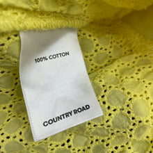 Load image into Gallery viewer, Girls Country Road, tiered broderie cotton dress, GUC, size 0, L: 38cm