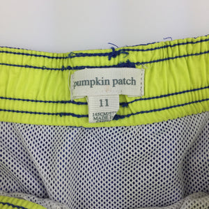 Boys Pumpkin Patch, lined lightweight shorts / boardies, GUC, size 11
